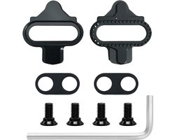 Bicycle Shoe Plate Set - 2 Pairs - Compatible with Shimano MTB SPD Pedals - SH51 - voor Mannen en Vrouwen - Mountain Bike Schoenen - Non-Slip SPD Cleats voor Fiets Pedalen