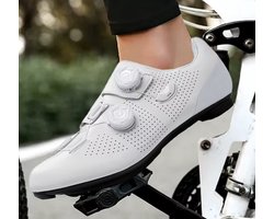 WRS Rival - Racefiets schoenen - Race - Weg - Maat 42 - Carbon zool - Wit