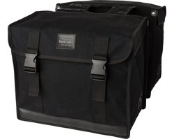 Fastrider Canvas 94 Dubbele Fietstas Zwart - 56L