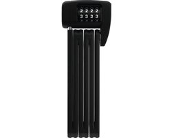 ABUS Vouwslot - Compact en Lichtgewicht - Zwart - 85 cm - Veiligheid en Flexibiliteit