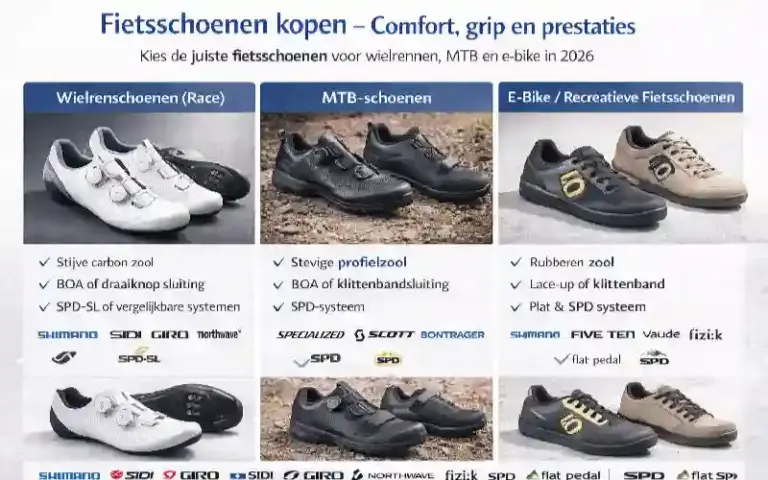 Fietsschoenen kopen