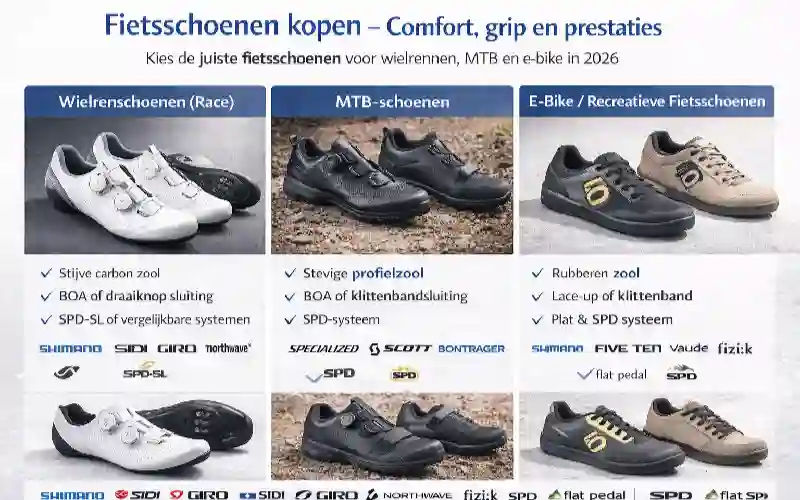 Fietsschoenen kopen