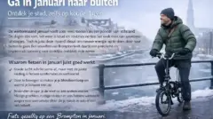 Brompton Bicycle in januari: Ga naar buiten met je vouwfiets