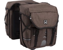 Willex Bagagetas 1200 XL - Dubbele Fietstas - 50 liter - Bruin