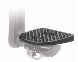 Pedal Plate SPDX | Adapter voor Shimano SPD en Look X-Track compatible klikpedalen | Met normale schoenen op je mountainbike | In 1 klik van klikpedaal naar vlak | Geen schoenplaatjes nodig | Voor comfort en veiligheid