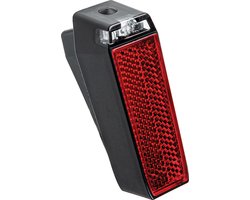 AXA Nyx Battery Fietsverlichting – LED Fietslampjes Achterlicht op Batterijen – Auto-Off – Waterdicht – StVZO Goedgekeurd – Spatbord montage – Fietslicht met Zijzicht