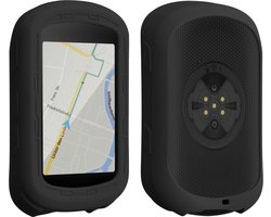 kwmobile hoes geschikt voor Garmin Edge 840 / Edge 540 - Siliconen beschermhoes voor fietsnavigatie - zwart