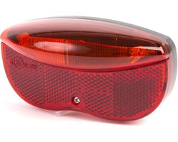 Ikzi Light Achterlicht fiets - 3 LED's - 50mm montage - IPX4 waterdicht