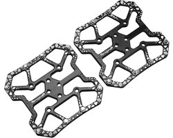 Breed Platformpedaal voor Mountainbike met Klik Systeem Compatible met SPD en KEO
