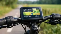 Wat is navigatie via het display op het stuur?