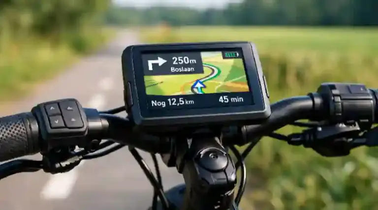 Wat is navigatie via het display op het stuur?