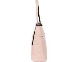 Shopper Fietstas 21L – Waterafstotend – Afneembaar – Met Hengsels – Reflectie – Roze
