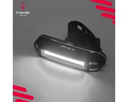 Fiets voorlicht - WIT USB oplaadbaar - LED Fietsverlichting