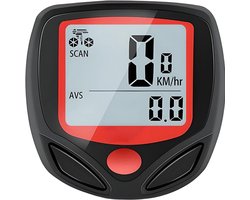 Kilometerteller Fiets - Snelheidsmeter - Fietscomputer Draadloos