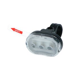 Dresco Fietsverlichting - Fietslamp Classic - LED Koplamp Zwart