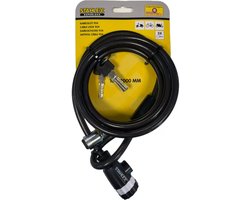 Benson Kabelslot - Extra Beveiligd - Stootvast Kunststof - 2 m - ø 10 mm - Inclusief 3 Sleutels
