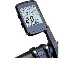 Fiets GPS Computer, 2.4 Inch, 28 Uur Batterij, Draadloos, Zwart