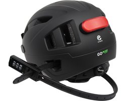 GOOFF Helmslot - Kabelslot 60 cm met Cijferslot - Ook als Slot voor Racefiets of Mountainbike en Fietshelm - Smal en Sterk Fietsslot - Geschikt als Skislot