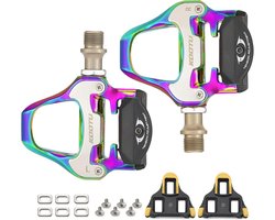 Racefietspedalen SPD-SL, gegalvaniseerde clipless pedalen voor 9/16 inch montages
