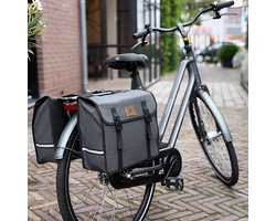 Dutch Cycle Bags Classic Fietstas - Grijs