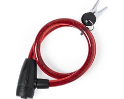 Fietsslot kabelslot rood