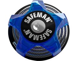 Safeman Mountainbike & Racefiets Slot | Fietsslot | Compact & Multifunctioneel | Blauw | 75cm