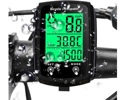 DailySupplies® Kilometerteller Fiets - Snelheidsmeter - Fietscomputer Draadloos