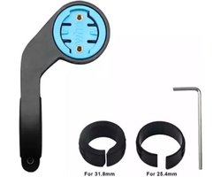 ONF Lichtgewicht Stuurhouder geschikt voor Wahoo ELEMNT, BOLT V1 / V2, ROAM V1 / V2 - Fietscomputer bikemount - 30 gram - Zwart