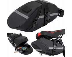 Waterdichte Zadeltas - Frametas - Zadeltasje Fiets - Compacte - Universeel - MTB, Racefiets, Sportieve stadsfiets - met rits - Fietsaccessoires - Opberging