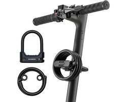 Fietsslot Cijferslot - Slot met Kabel - Kettingslot 1 meter - Motor, Step, Elektrische Step, Fatbike