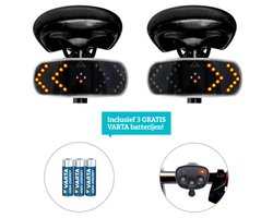 LED Richtingaanwijzer Fiets - Knipperlicht - Draadloos - Fietsverlichting