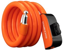 ROCKBROS - Fietsslot - Draadloos - Staal - Duurzaam en Lichtgewicht - Inclusief 2 Sleutels