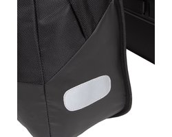 Wave - Fietstas - Dubbele fietstas - Zwart - 15 liter - 33x13x36cm