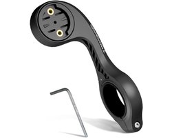 Fietscomputer Houder - GPS Mount Fiets - Fietsnavigatie Verbeteren - Lichtgewicht Ontwerp - 6.5 x 4.8 x 13.5 cm - Zwart