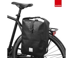 SAHOO - Fietstas - Zwart - Enkele fiets tas - 10 liter -Waterafstotend