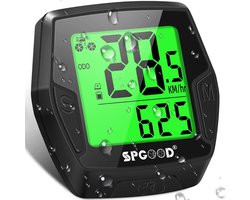 Kilometerteller Fiets - Snelheidsmeter - Fietscomputer Draadloos