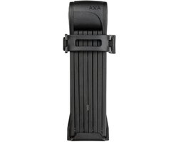 AXA Fold Lite 100 Vouwslot – Lichtgewicht Fietsslot – 100 cm – Inclusief Houder – Multi‑bevestigingssysteem – 5 mm Schakels – Zwart