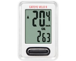 Fietscomputer met Bedraad Display - 9 Functies - Groot Scherm