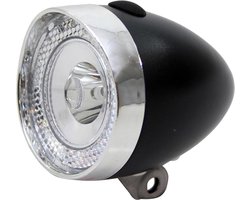 Union Voorlicht Retro Mini Led 7,5 X 6 Cm Batterij Zwart