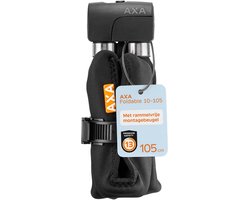 AXA Foldable 10-105 ART 2 Vouwslot – Fietsslot met keurmerk – Sterk slot voor elektrische fiets, fatbike en bakfiets – Inclusief houder en Sleutelservice – 105 cm