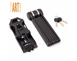 VINZ Mera ART2 Vouwslot 120 cm - Fietsslot - Extra Lang - ART 2 Slot Ebike & Elektrische Fiets - Fatbike slot