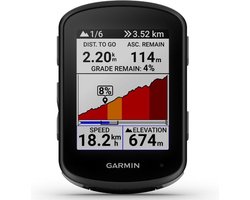 Garmin Edge 540 - Global Versie - Fietsnavigatie - Fietscomputer - tot 42 uur batterijduur - 2,6-inch - Planning & Prestatietracking