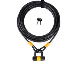 VINZ Kinabalu Kabelslot 15 Meter Lang - Multifunctioneel Boot Slot & Terras - 12mm Kabel - 1500cm