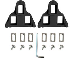 Fietsschoen Spacerset - Schoenplaatjes Afstandhouder - Fietsen Optimaliseren - Shimano SPD-SL Compatibel - Standaard Maat - Zwart
