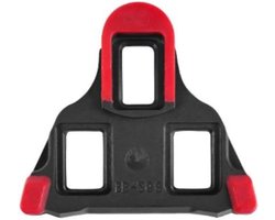 Fietsschoenplaatjes Set - SPD Plaatjes - Fietsen Onderdelen - 6 Graden Float - 9 x 10 x 3 cm - Rood