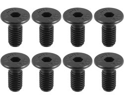 Fietsschoen Schroeven - Klem Schroef - Fietsen Onderhoud - SPD Compatibel - 8 Stuks - Zwart