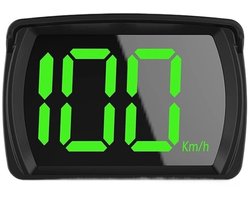 Digitale GPS-snelheidsmeter KMH) - auto accessoires - Gemakkelijk te bekijken-Automatische helderheidsaanpassing - Realtime snelheidsmeter voor auto's - Plug and Play - Geschikt voor diverse voertuigen Universele digitale autosnelheidsmeter