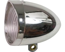 Ikzilight Retro koplamp - 3x LED - chroom - standlicht - waterdicht - zicht tot 800m