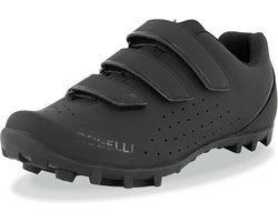 Rogelli AB-650 MTB Schoenen Heren en Dames - Fietsschoenen Mountainbike - Zwart - Maat 46