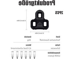 Bicycle Cleats voor 2-Hole Click Pedalen, Geschikt voor Shimano SPD SM-SH51, Perfect voor Mountainbike en Fietsen in de Sportschool